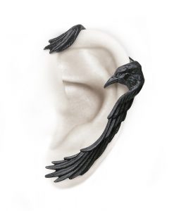 Raven Ear-wing Ear Wrap