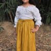 Girls Cotton Medieval Skirt