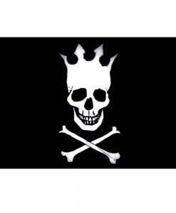 Skull with Crown Flag