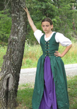 Child Irish Dress – Ye Old Renaissance Shop