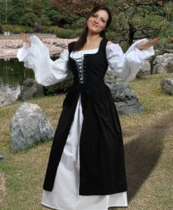 Ameline Peasant Dress