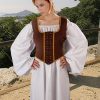 Wench Bodice Decorated Reversible