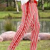 Sidestring Striped Pants
