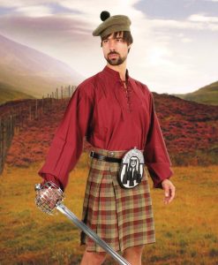 Scottish Man's Wool Kilt