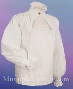 High Collared Elizabethan Blouse